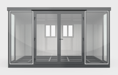 13x10 Glass Insulated Garden Home By Duramax Insulated Buildings Duramax Building Products