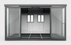 13x10 Glass Insulated Garden Home By Duramax Insulated Buildings Duramax Building Products