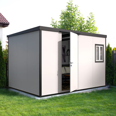 13x10 Insulated Flat Roof Building By Duramax Insulated Buildings Duramax Building Products