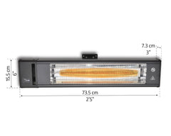 1500W Carbon Fiber Infrared Heater by Palram-Canopia