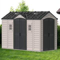 15x8 Apex Pro Vinyl Shed By Duramax Shed Kit Duramax Building Products