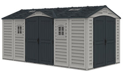 15x8 Apex Pro Vinyl Shed By Duramax Shed Kit Duramax Building Products