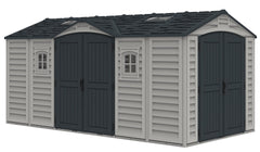 15x8 Apex Pro Vinyl Shed By Duramax Shed Kit Duramax Building Products