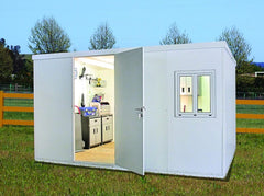 16x10 Insulated Flat Roof Building By Duramax Insulated Buildings Duramax Building Products