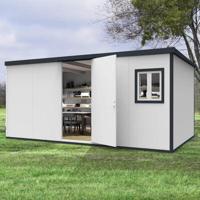 16x10 Insulated Flat Roof Building By Duramax Insulated Buildings Duramax Building Products