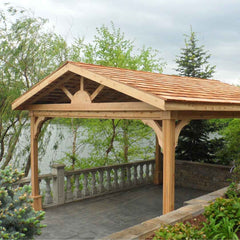 Pressure Treated Pine Pavilion Kit By Atlantic Outdoors