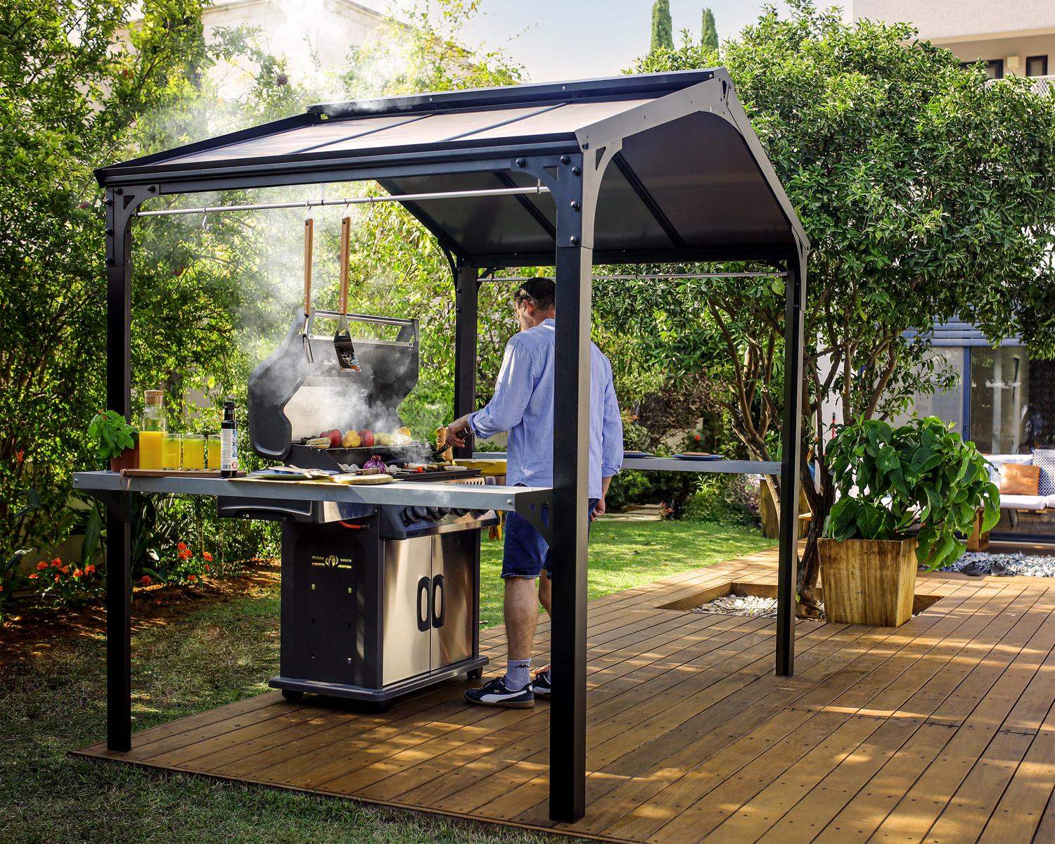 Austin 6' x 8' Grill Gazebo by Palram-Canopia