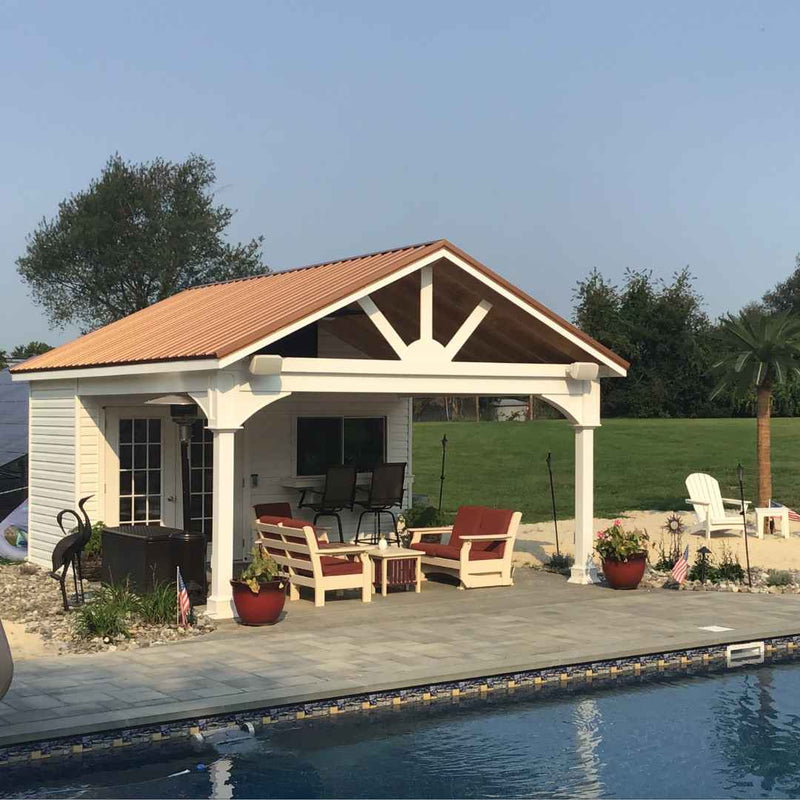 Pool House Pavilion Kit By Atlantic Outdoors