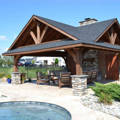 Pool House Pavilion Kit By Atlantic Outdoors