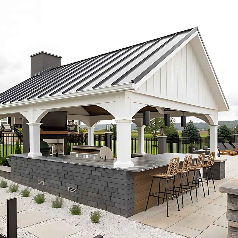 Vinyl Pavilion Kit By Atlantic Outdoors