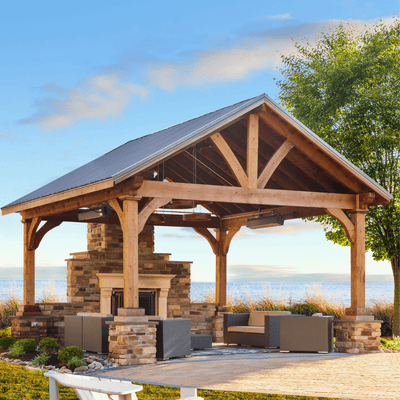 Grand Escape Pavilion By Atlantic Outdoors