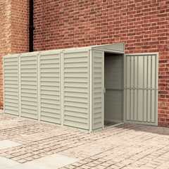 4X10 SideMate Classic Vinyl Shed By Duramax