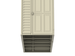 4X10 SideMate Classic Vinyl Shed By Duramax