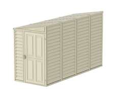 4X10 SideMate Classic Vinyl Shed By Duramax