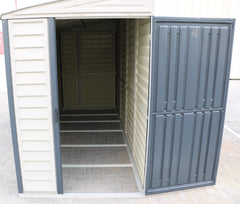 4X10 SideMate Adobe Vinyl Shed By Duramax Shed Kit Duramax Building Products