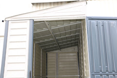 4X10 SideMate Adobe Vinyl Shed By Duramax Shed Kit Duramax Building Products