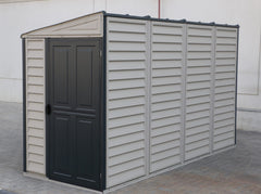 4X10 SideMate Adobe Vinyl Shed By Duramax Shed Kit Duramax Building Products