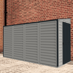 4X10 SideMate Adobe Vinyl Shed By Duramax Shed Kit Duramax Building Products