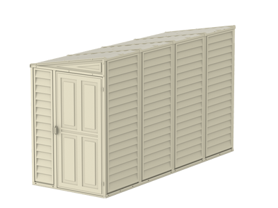 4X10 SideMate Classic Vinyl Shed By Duramax Shed Kit Duramax Building Products