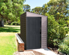 4X8 SideMate Vinyl Shed By Duramax