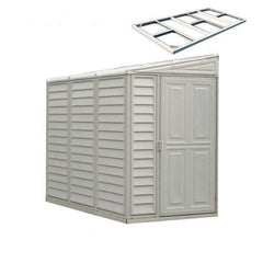 4X8 SideMate Vinyl Shed By Duramax Shed Kit Duramax Building Products