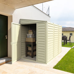 4X8 SideMate Vinyl Shed By Duramax Shed Kit Duramax Building Products