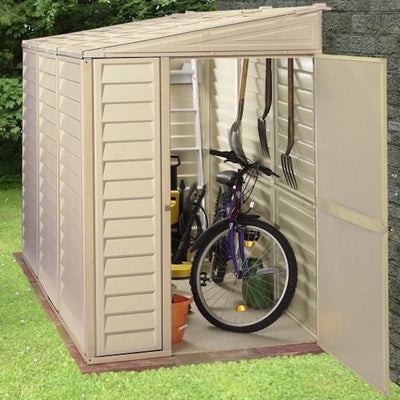 4X8 SideMate Vinyl Shed By Duramax Shed Kit Duramax Building Products