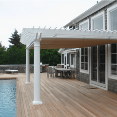 Vinyl Picnic Paradise Pergola Kit By Atlantic Outdoors