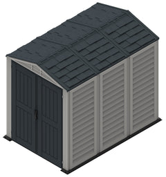 5X5 & 5X8 YardMate Plus Vinyl Shed by Duramax Shed Kit Duramax Building Products