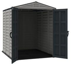 5X5 & 5X8 YardMate Plus Vinyl Shed by Duramax Shed Kit Duramax Building Products