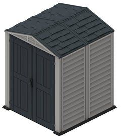 5X5 YardMate Plus Vinyl Shed w/Floor by Duramax Shed Kit Duramax Building Products