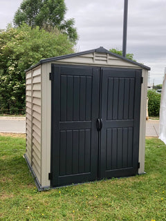 6x6 StoreMate Plus Vinyl Shed By Duramax Shed Kit Duramax Building Products