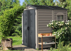 6x6 StoreMate Plus Vinyl Shed By Duramax Shed Kit Duramax Building Products