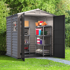 6x6 StoreMate Plus Vinyl Shed By Duramax Shed Kit Duramax Building Products