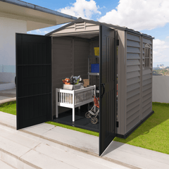 6x6 StoreMate Plus Vinyl Shed By Duramax Shed Kit Duramax Building Products