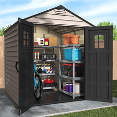 7x7 StoreMax Plus Vinyl Shed By Duramax