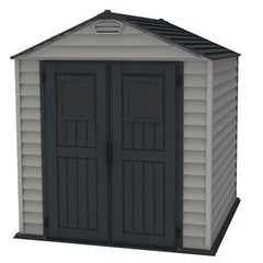7x7 StoreMax Plus Vinyl Shed By Duramax Shed Kit Duramax Building Products