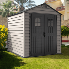 7x7 StoreMax Plus Vinyl Shed By Duramax Shed Kit Duramax Building Products