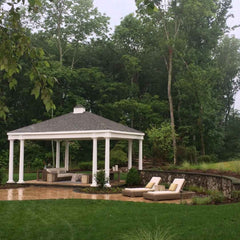 Vinyl Pavilion Kit By Atlantic Outdoors
