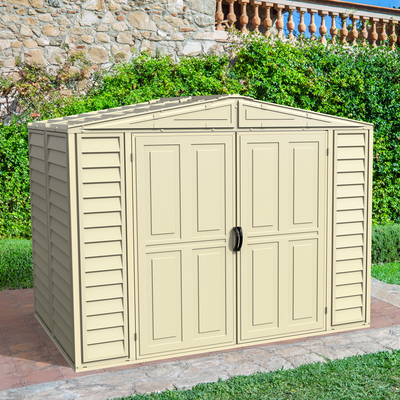 8x6 DuraMate Vinyl Shed By Duramax