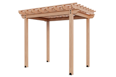 8×10 Cedar Pergola Kit By YardCraft