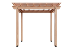 8×10 Cedar Pergola Kit By YardCraft