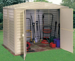 8x6 DuraMate Vinyl Shed By Duramax Shed Kit Duramax Building Products