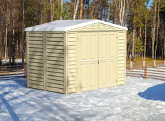 8x6 DuraMate Vinyl Shed By Duramax Shed Kit Duramax Building Products