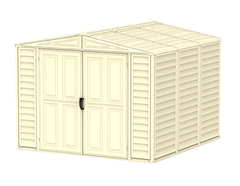 8x8 DuraMate Vinyl Shed By Duramax Shed Kit Duramax Building Products