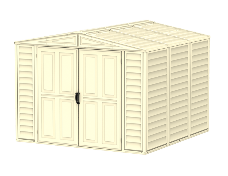 8x8 DuraMate Vinyl Shed By Duramax Shed Kit Duramax Building Products