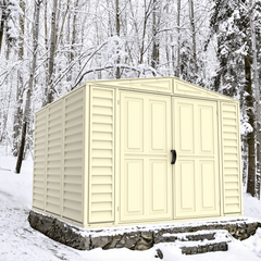 8x8 DuraMate Vinyl Shed By Duramax Shed Kit Duramax Building Products