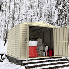 8x8 DuraMate Vinyl Shed By Duramax Shed Kit Duramax Building Products