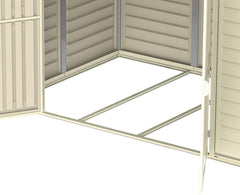 8x8 DuraMate Vinyl Shed By Duramax Shed Kit Duramax Building Products