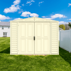 8x8 DuraMate Vinyl Shed By Duramax Shed Kit Duramax Building Products